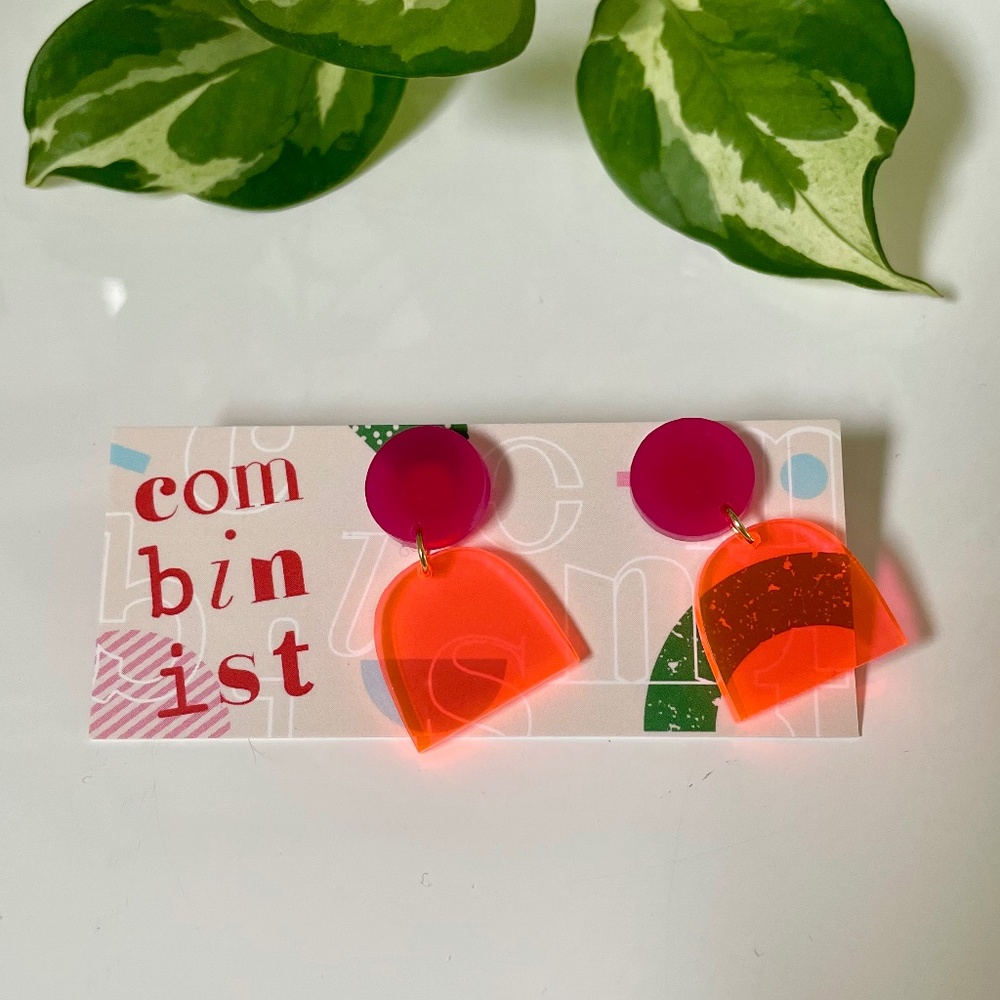 Contemporary Earrings by Combinist.